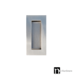 100 x 50mm Sliding Door Flush Pull