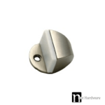 Floor Mounted Door Stops - Satin Nickel Finish