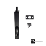 Door Flush Bolt 150mm -Matt Black Finish