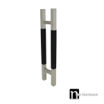 Mixed Wood Stainless Steel 800mm Door Pulls (Pair) - Barron Series
