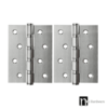 Stainless Steel Door Hinges(pair) - 100 x 75 x 3mm