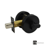 Matt Black Single Cylinder Deadbolt - Cooloola Series