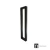 Matt Black Entry Door Pull Handles (Pair) 1000mm - Gilchrist Series