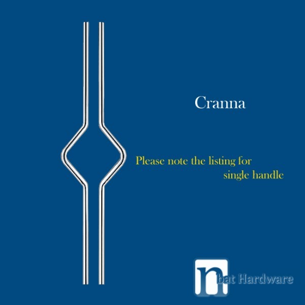 "Cranna" Entry Door Pull handle (Single) - 600mm - Image 2