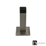 Square Shaped Door Stops - Gunmetal Finish