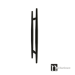 800mm Matt Black Door Pull Handle (Pair) - Logan Series