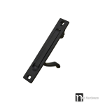 Spring Loaded Cavity Door Pull - Matt Black Finish