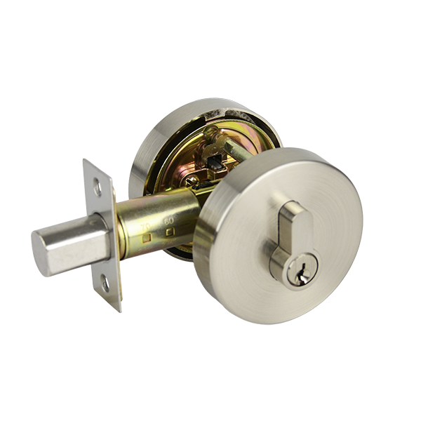 Satin Nickel Finish Double Cylinder Deadbolt - Cooloola Series