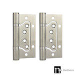 100 x 82 x 3mm Non Morticed Hinges (Pair)
