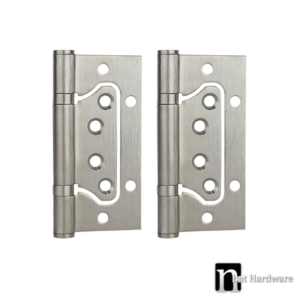 100 x 75 x 2mm Non Morticed Door Hinges (Pair)