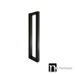 Matt black 400mm Door Pull Handle (Pair) - Gilchrist Series