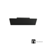 Matt Black Rectangle Kitchen handle/Knob - Mac Series