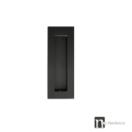 120 x 50mm Sliding Flush Pull - Matt Black Finish