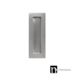 120 x 50mm Sliding Door Flush Pull