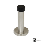 85mm Round Door Stops - Stainless Steel Finish