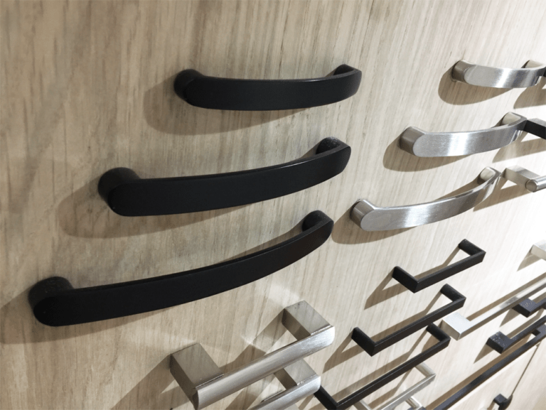 160mm Matt Black kitchen Handle Foley Series nBat Hardware