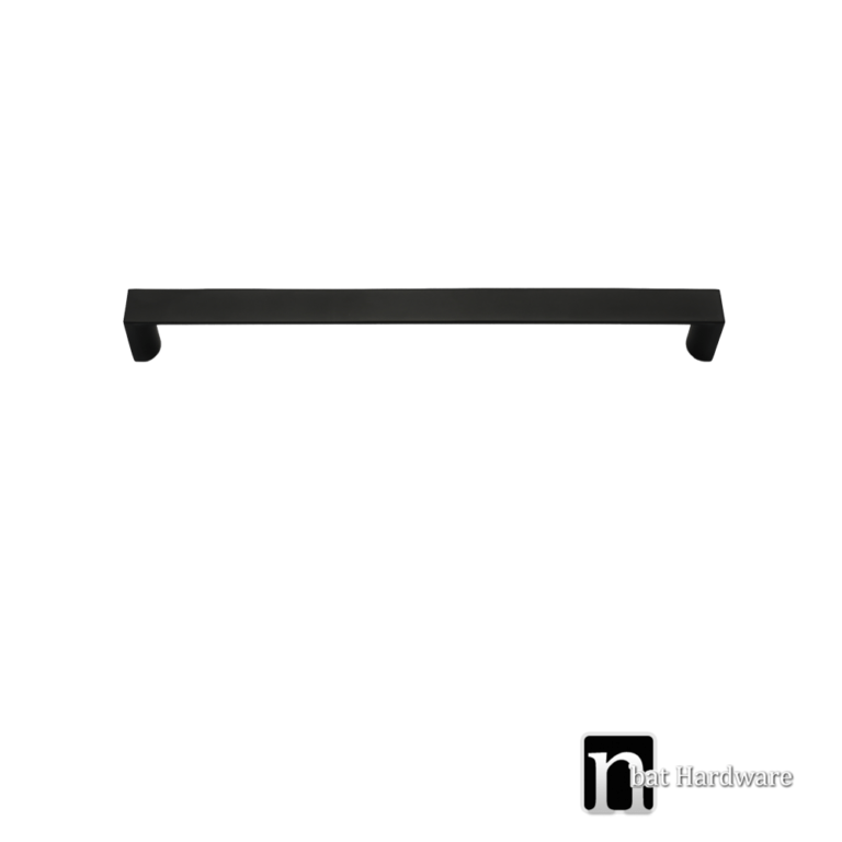 192mm Matt Black kitchen Handles Cam Series nBat Hardware