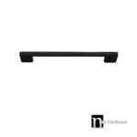 Matt Black kitchen Handle (256mm) - Jak Series