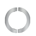 Silver Aluminium Finish Door Pulls (Pair)  - Peck Series