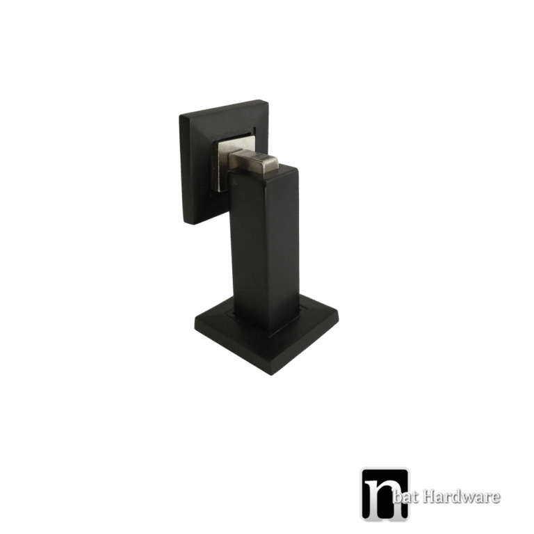 Matt Black Finish Door Stops nBat Hardware