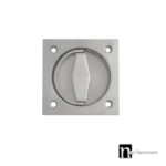 Square Sliding Door Flush Pull and Ring