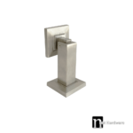 Square Shaped Magnetic Door Stops - Stainless Steel Finish