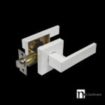 Como Series Passage Set (3111W) - White Finish