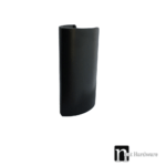 Matt Black Aluminium Door Pulls (Pair) - Hart Series