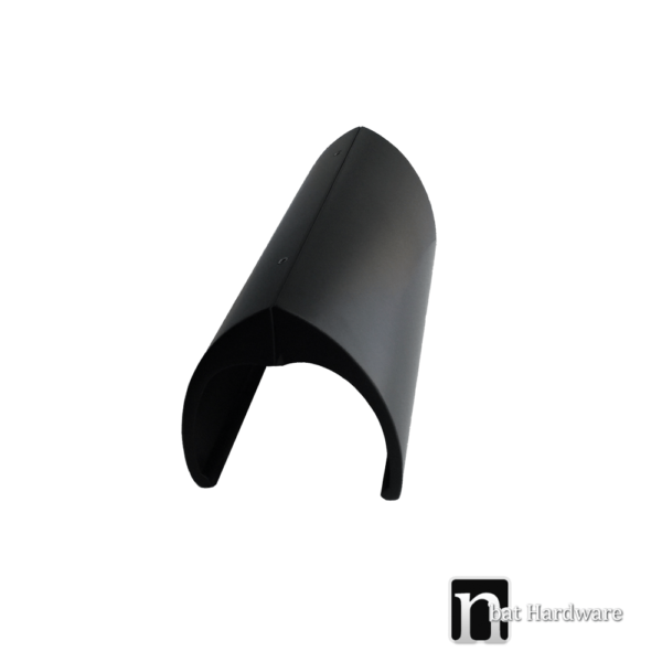 Matt Black Aluminium Door Pulls (Pair) - Hart Series - Image 3