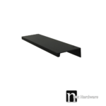 Matt Black Lip Pull kitchen Handle (150mm) - Reed Series