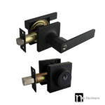 Wilson Series Entrance Lock Deadbolt Set (2444MB)- Matte Black Finish