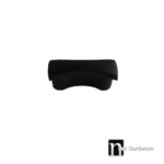 Matt Black Bowtie shaped Kitchen Knob - Mill Series