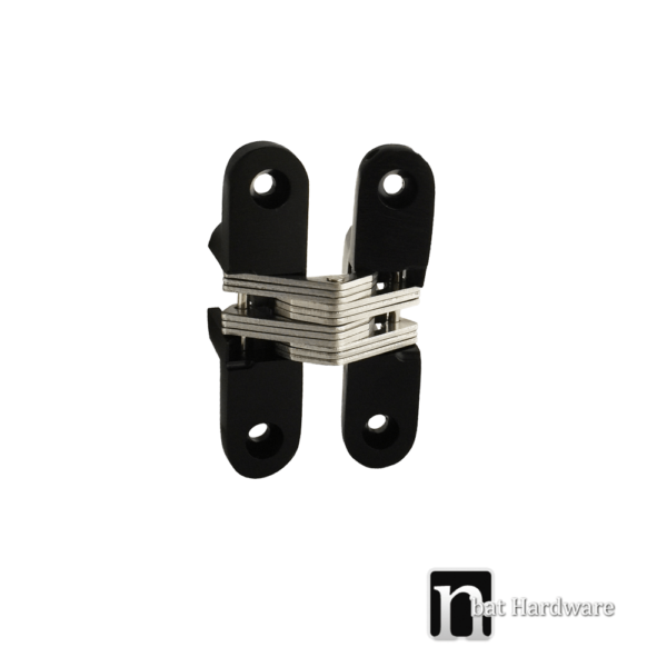 One Concealed Door Hinge - Matt Black Finish - Image 3