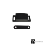 Cupboard Door Magnetic Catcher (Large) - Matt Black Finish