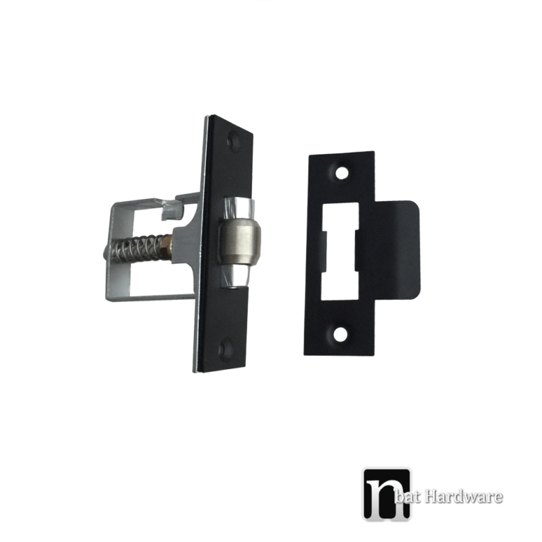 Heavy Duty Matt Black Roller Latch nBat Hardware