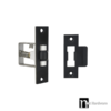 Adjustable Matt Black Tongue Roller Latch