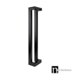 Matt Black 1000mm Door Pulls (Pair) - Graham Series