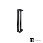 Matt Black 400mm Door Pulls (Pair) - Graham Series