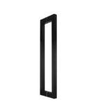 Matt Black 600mm Slim Profiled Door Pull (Pair) - Gilchrist Series