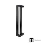 Matt Black 800mm Door Pulls (Pair) - Graham Series