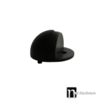 Moon Shaped Door Stops - Matt Black Finish