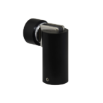 Round Shaped Magnetic Door Stops - Matt Black Finish
