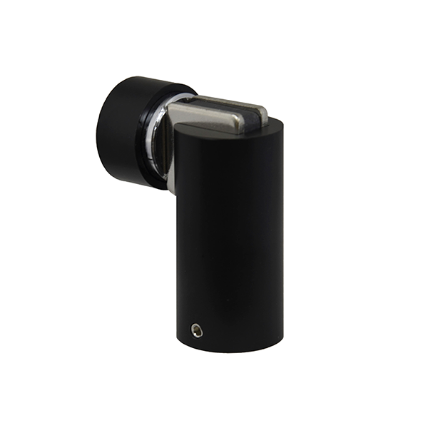 Round Shaped Magnetic Door Stops - Matt Black Finish