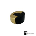 Architectural Door Stops - Brushed Brass Finish