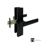 Matt Black Finish Privacy Handle Set  - Mackay Series
