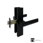 Matt Black Passage Handle Set  - Mackay Series