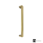Brushed Brass 800mm Door Pull Handle (Single) - Gilchrist Series