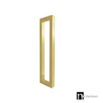 Brushed Brass Door Pull Handle (Pair) 800mm - Gilchrist Series