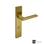 Brass Finish Door Privacy Lever Set – Gippsland Series