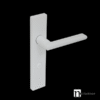 White Finish Door Privacy Lever Set – Gippsland Series
